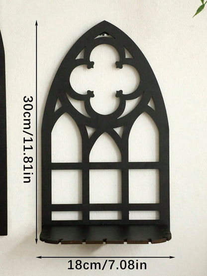 gothic cathedral window shelf - photo 4