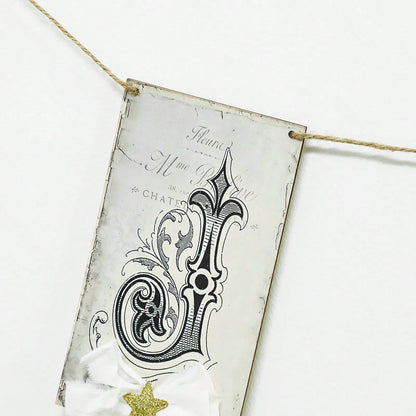 vintage joy Christmas banner - photo 3