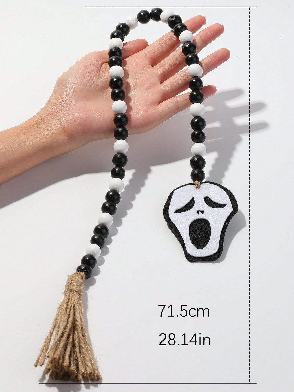 ghost face beaded garland - photo 4