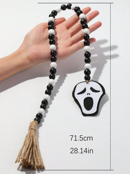 ghost face beaded garland - photo 4
