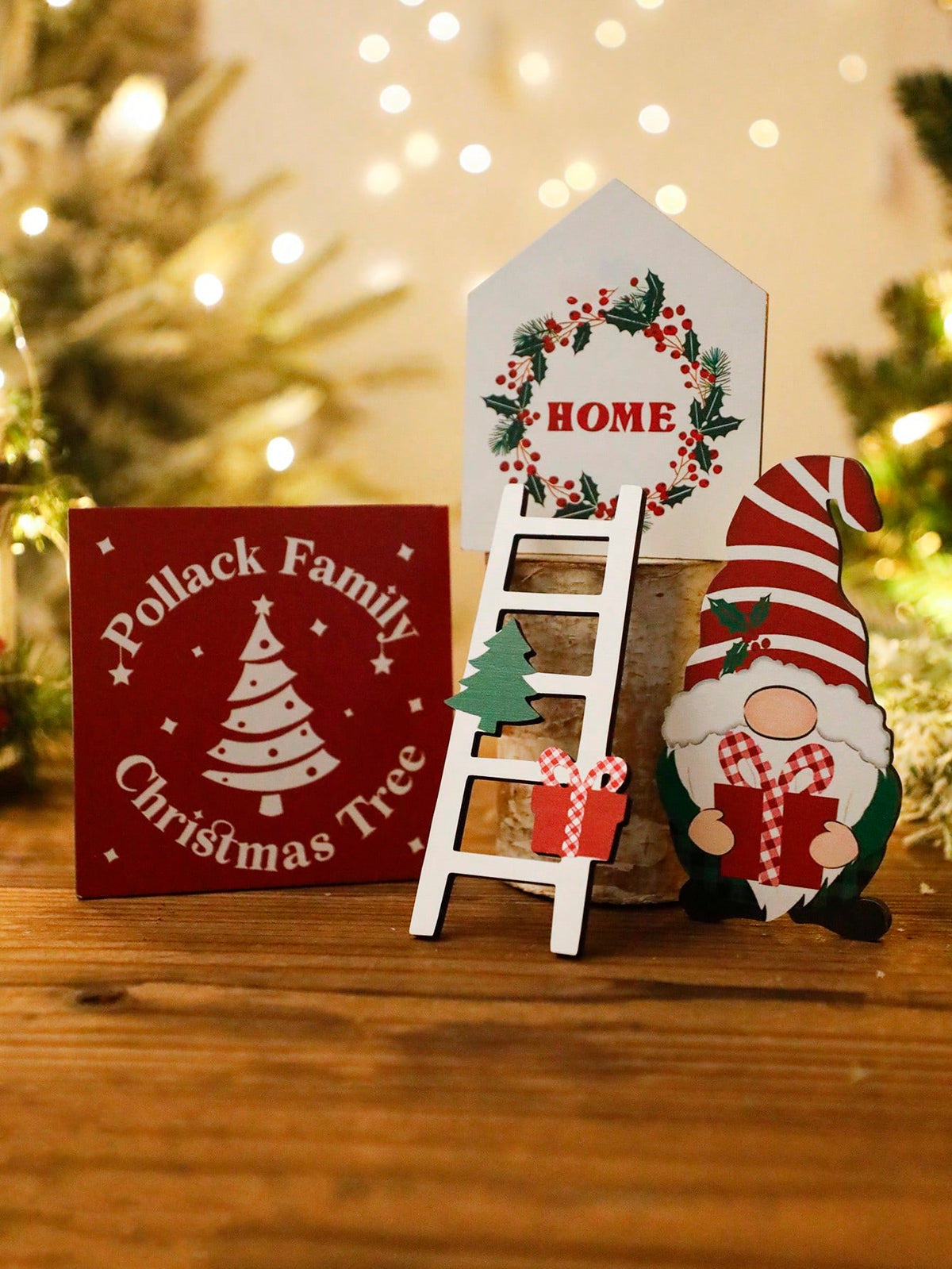 Christmas tiered tray signs - photo 4