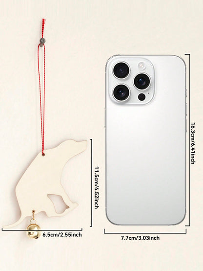 dog silhouette Christmas ornament - photo 4