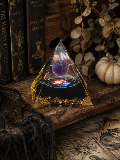 pumpkin pyramid decor - photo 4