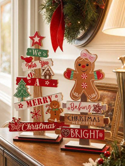 gingerbread tabletop sign - photo 4