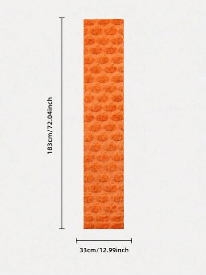 embossed pumpkin table runner - photo 3
