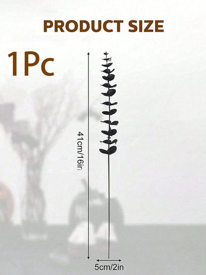 black artificial flower stems - photo 4