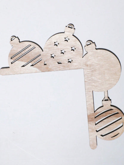 Christmas ornament door corner decor - photo 4