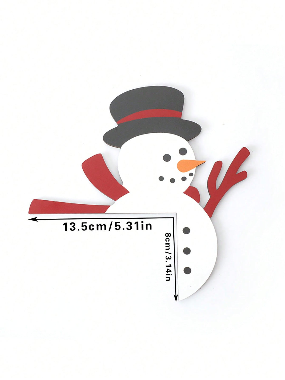 snowman door frame corner decor - photo 4