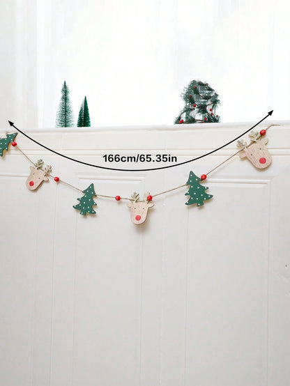 reindeer Christmas tree garland - photo 4