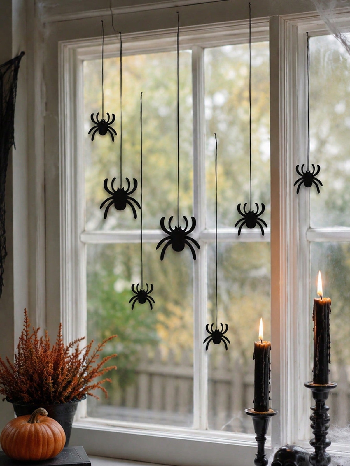 black spider hanging decorations - photo 4