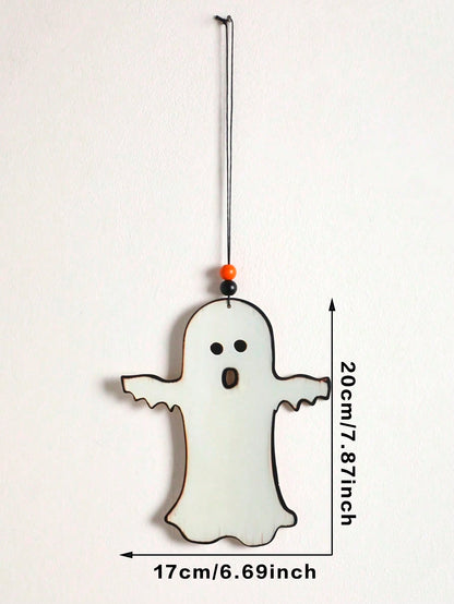 white ghost hanging decor - photo 4
