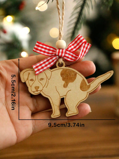 spotted puppy Christmas ornament - photo 4