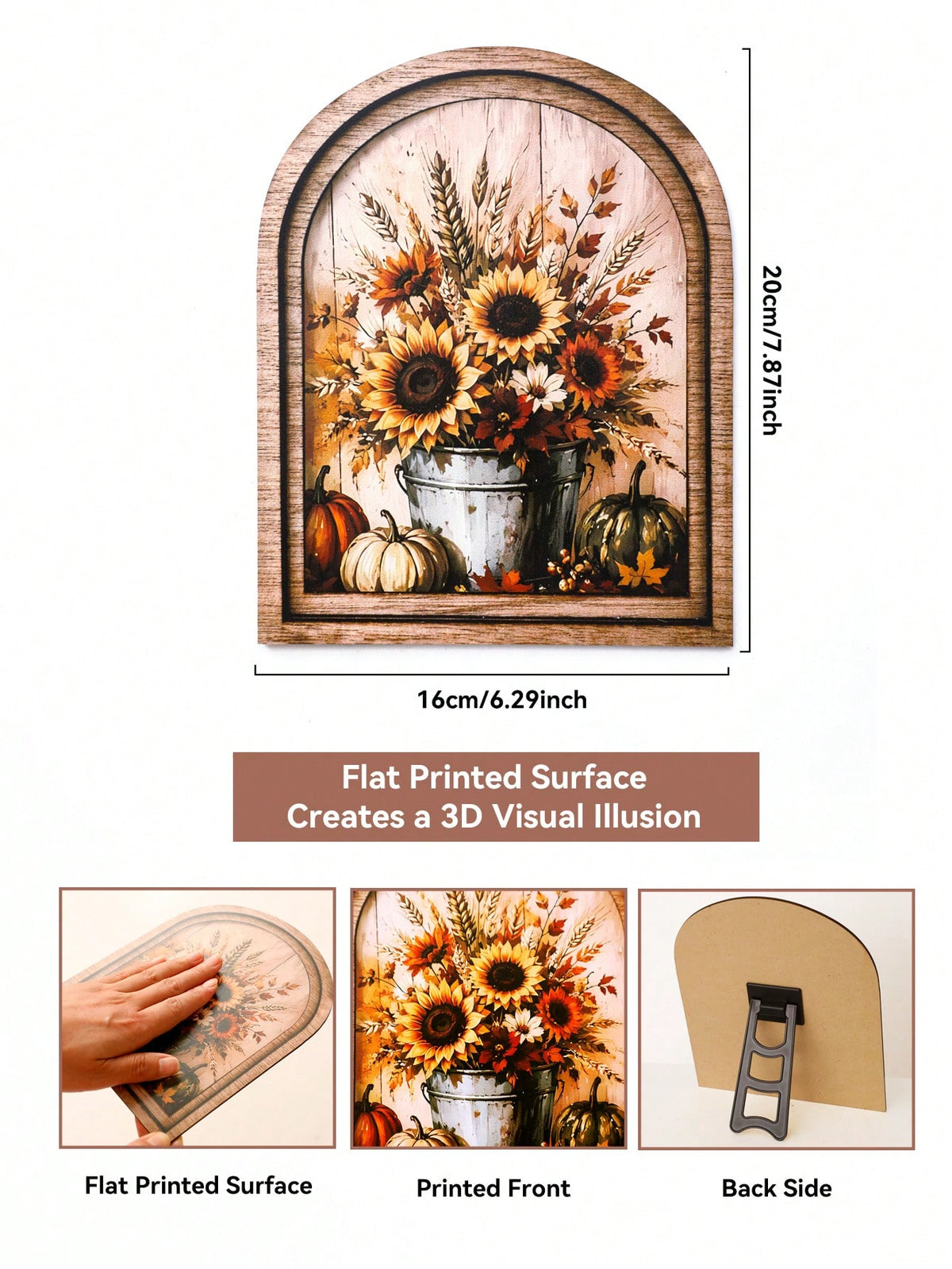 sunflower pumpkin arch sign - photo 3