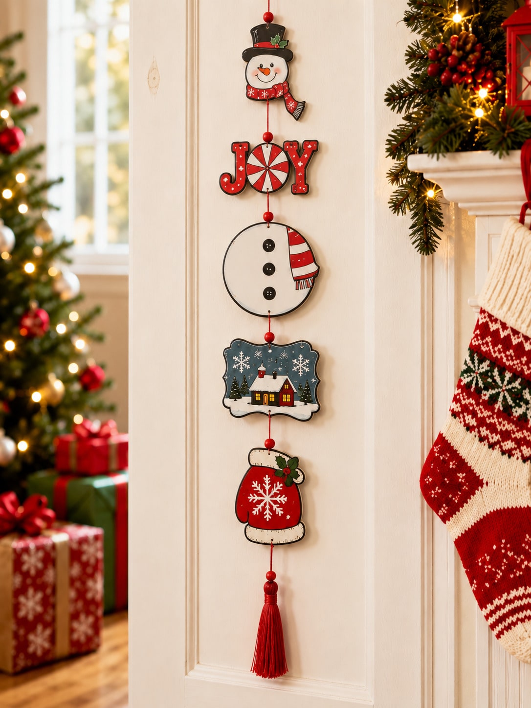 snowman joy Christmas hanging decor - photo 4
