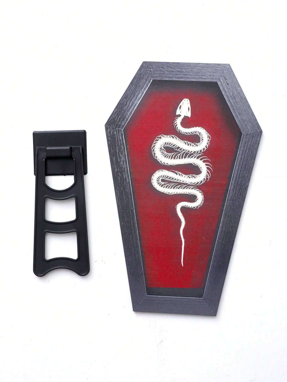 gothic snake coffin tabletop sign - photo 4