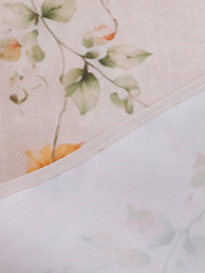 pumpkin wildflower table runner - photo 5