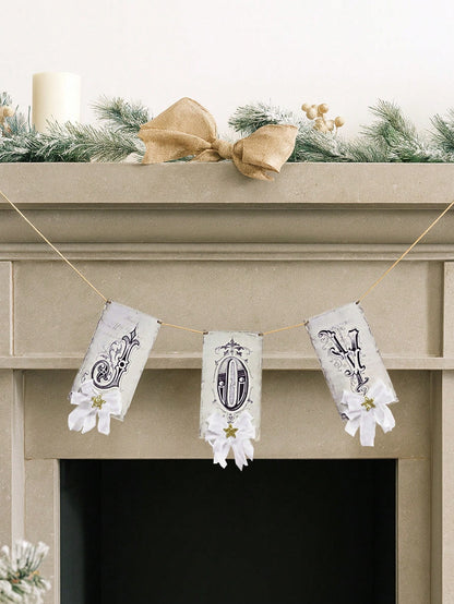 vintage joy Christmas banner - photo 4