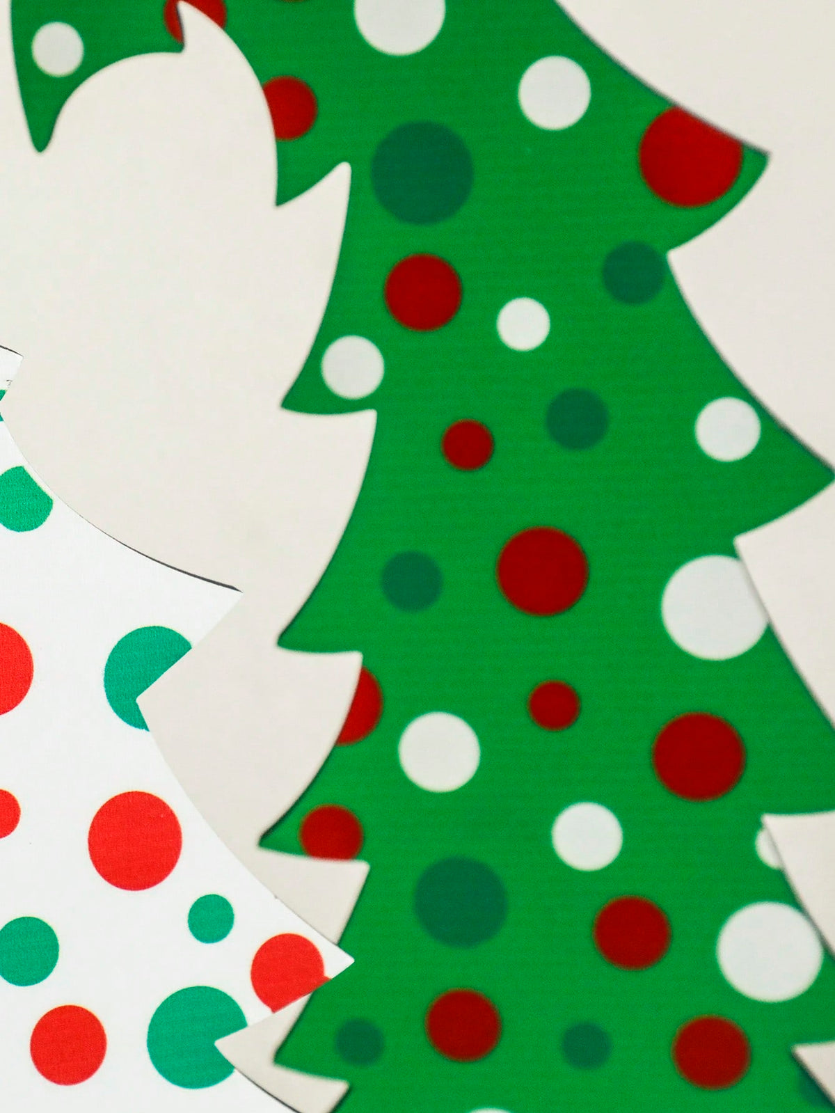 whimsical polka dot Christmas tree - photo 5