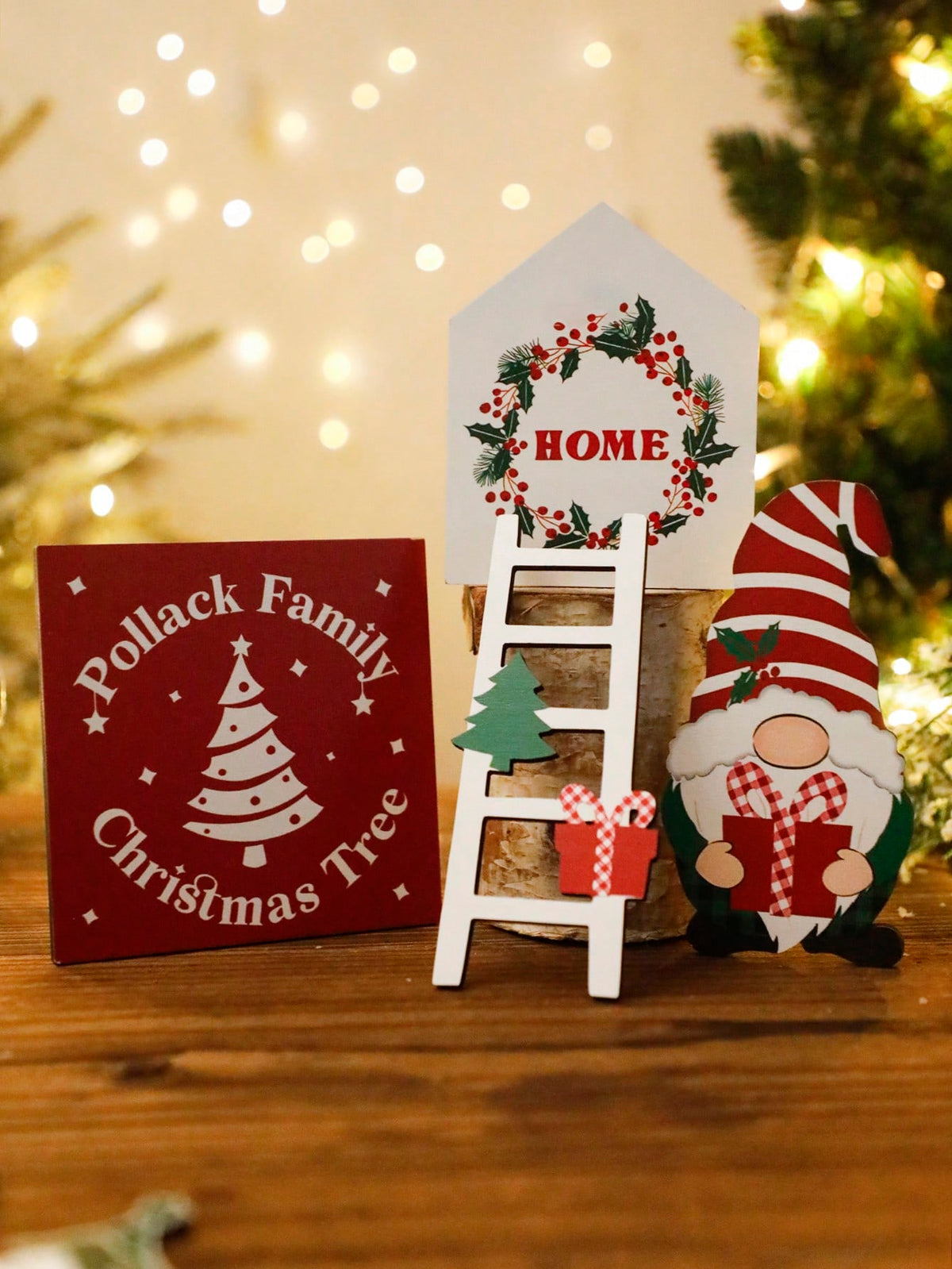Christmas tiered tray signs - photo 5