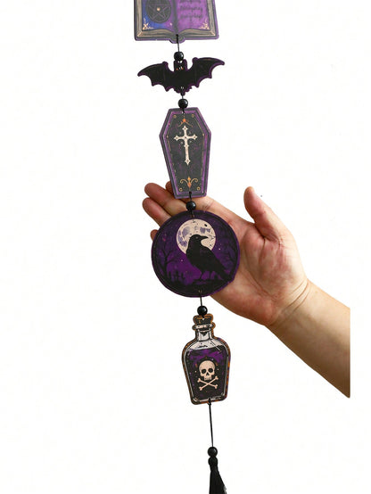 spell book raven gothic hanging decor - photo 5