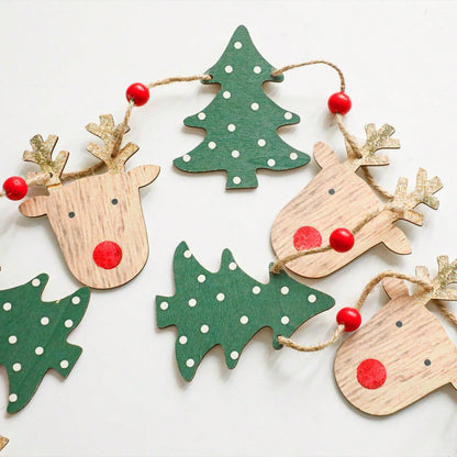 reindeer Christmas tree garland - photo 5