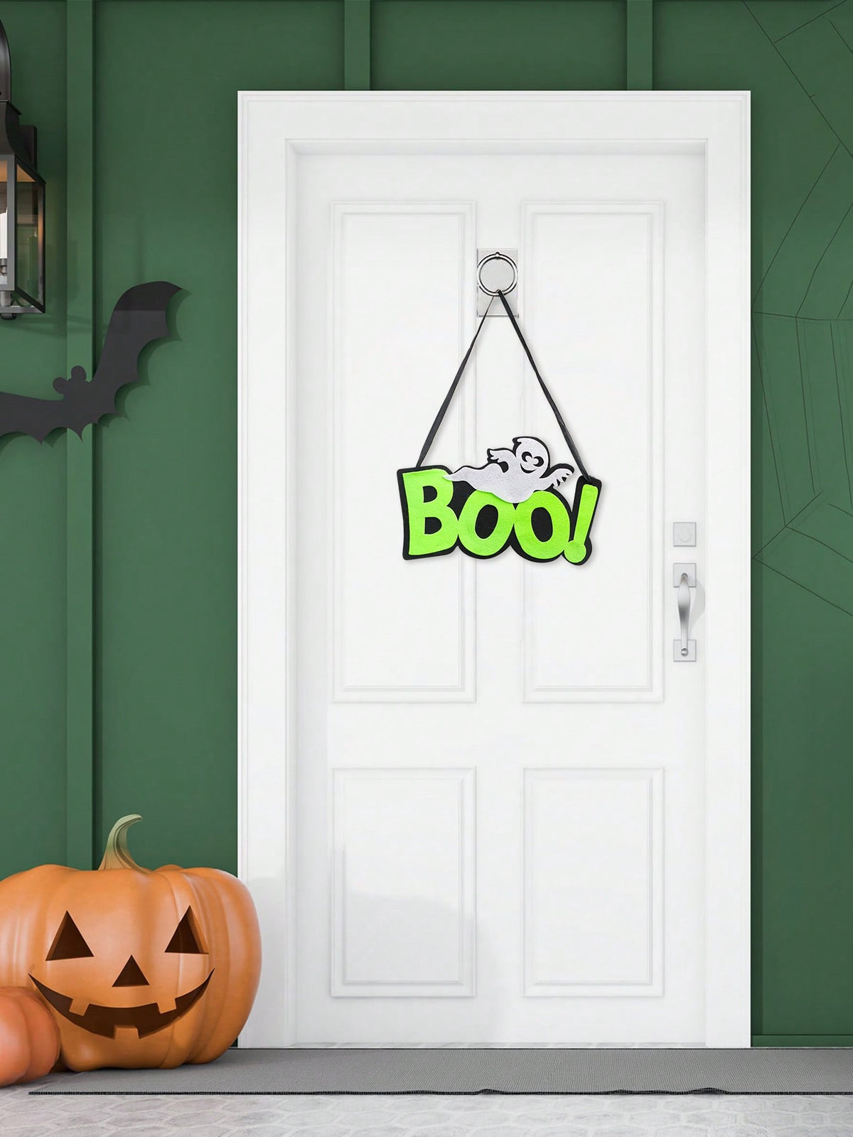 boo Halloween door sign - photo 4