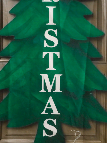 Christmas tree door banner - photo 4