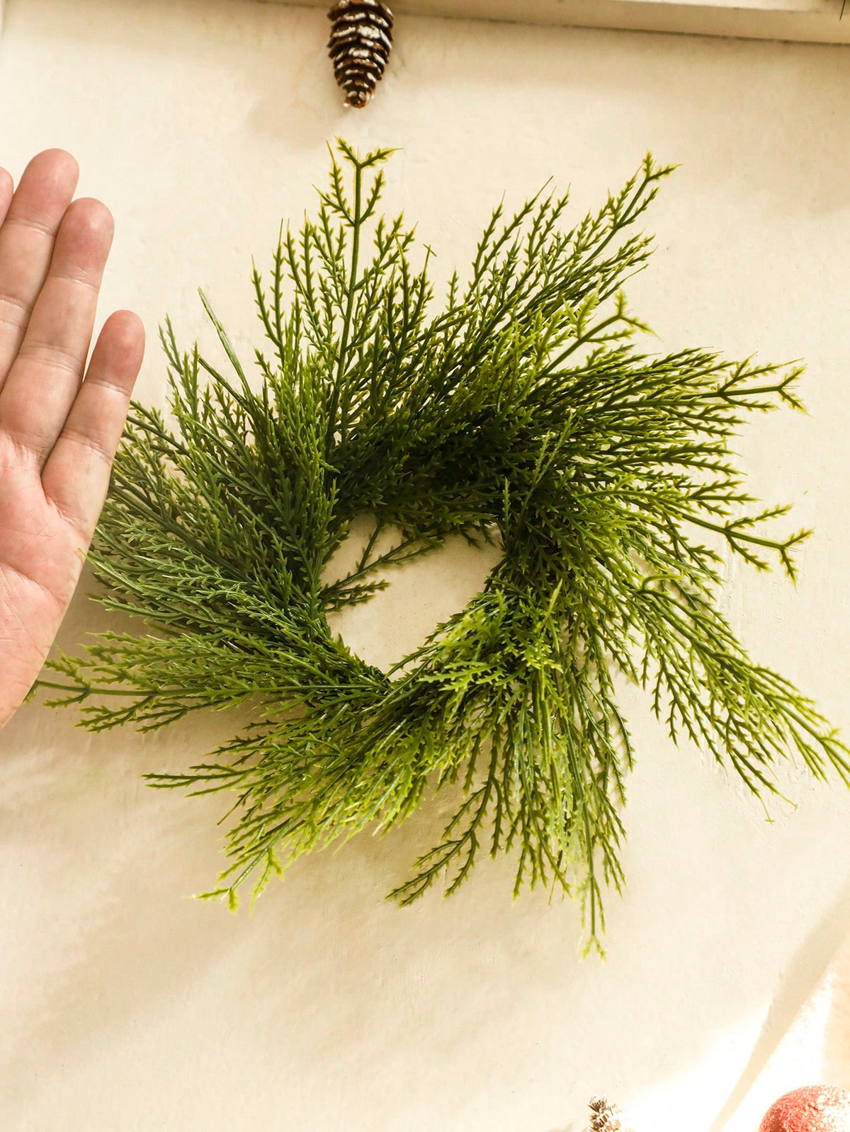 cedar candle ring - photo 5