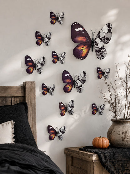 skull butterfly wall stickers - photo 5
