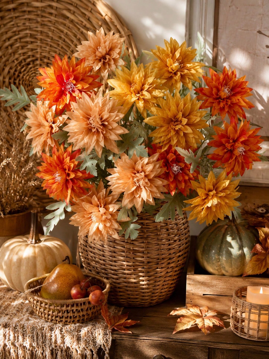 artificial dahlia stem fall - photo 4