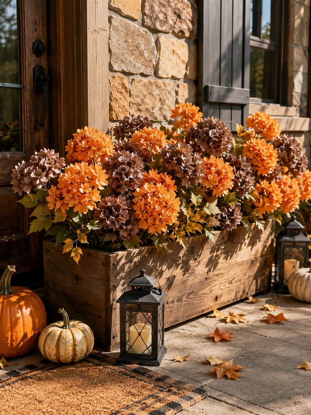 artificial hydrangea stem fall - photo 4