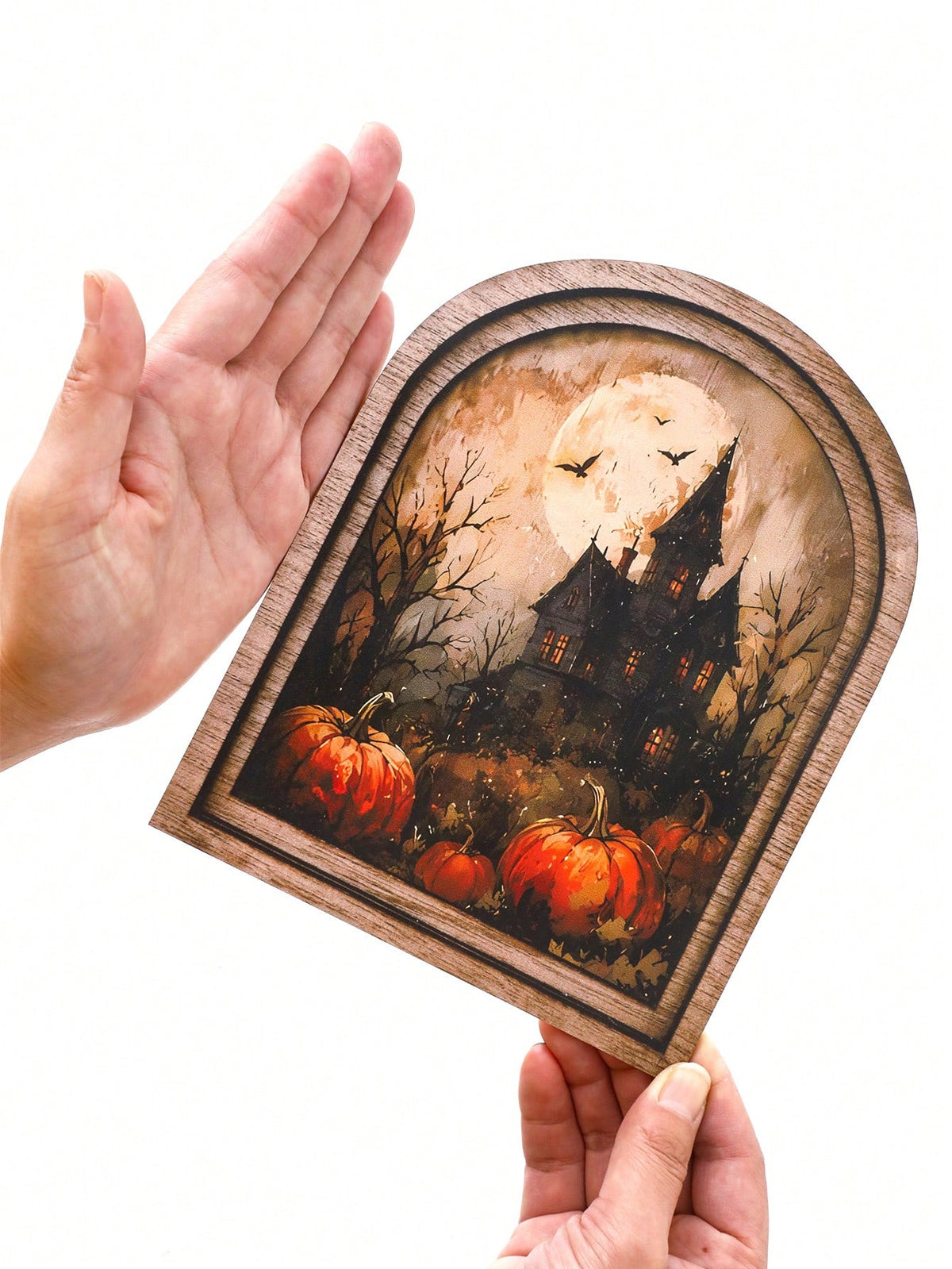 haunted house arch tabletop sign - photo 5
