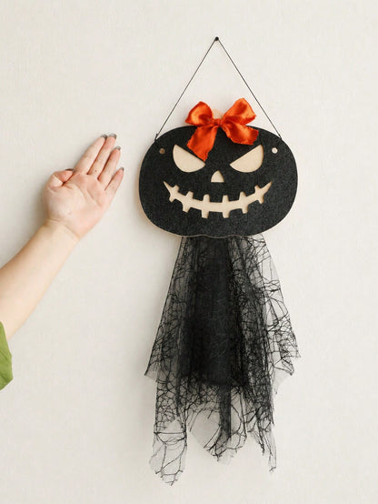 jack-o-lantern door hanger - photo 4
