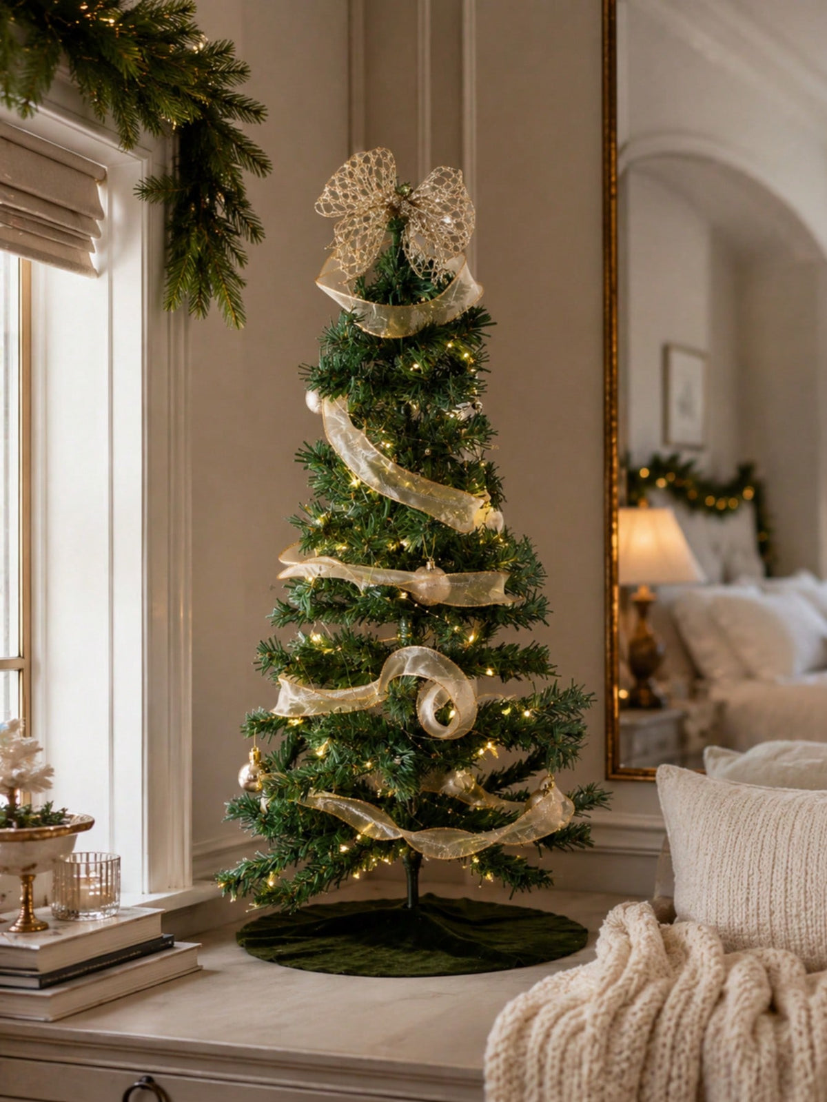 tabletop artificial Christmas tree - photo 4