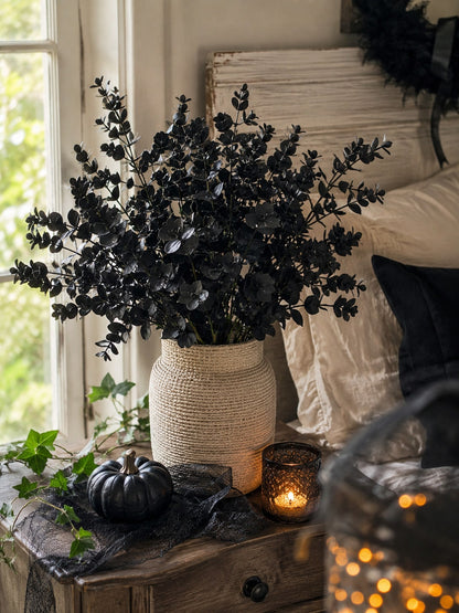 black artificial greenery Halloween - photo 5