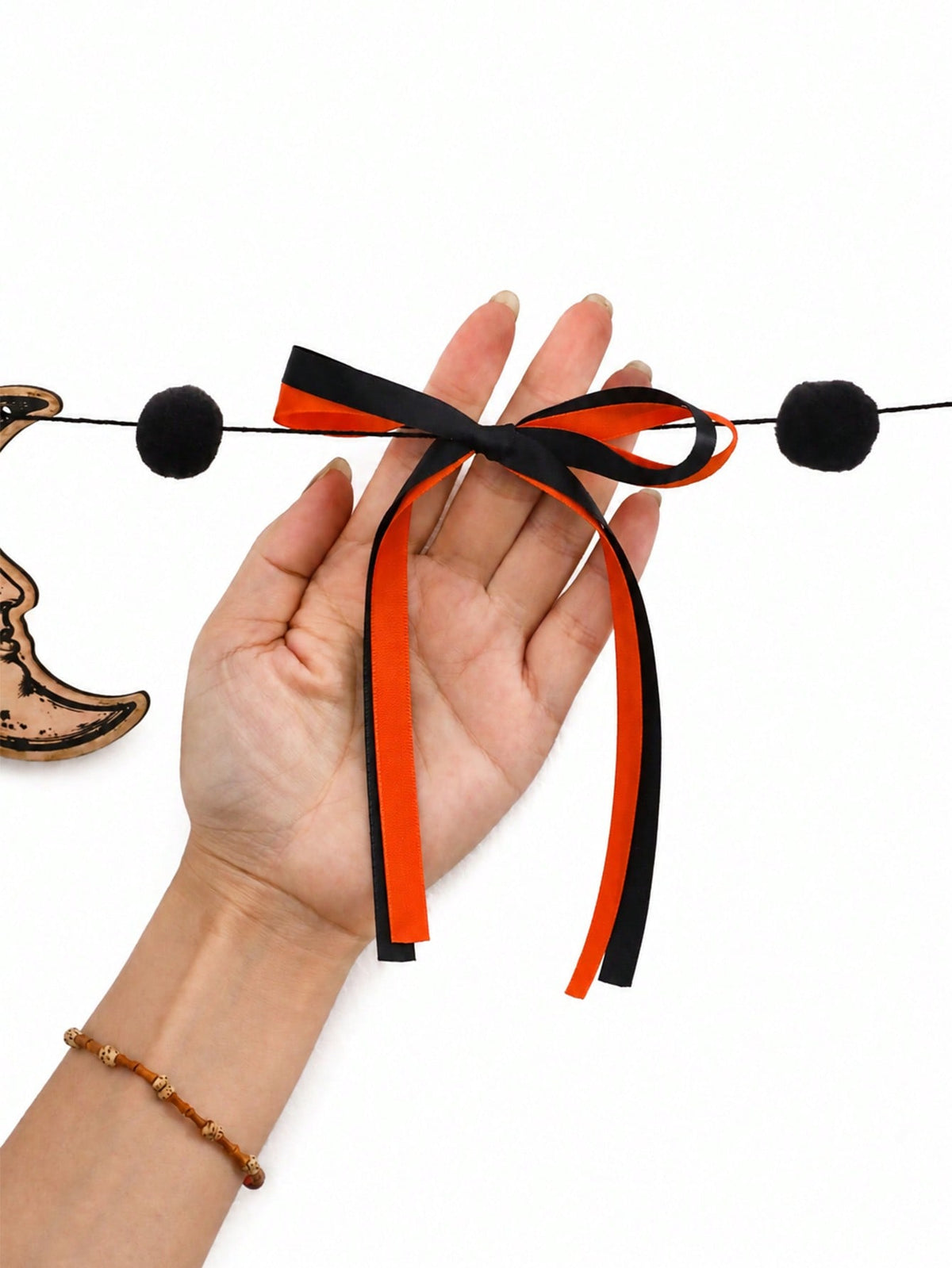 bat moon potion Halloween garland - photo 4