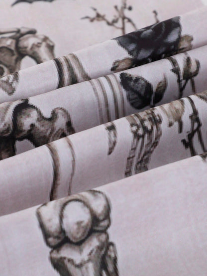skull black rose table runner - photo 4