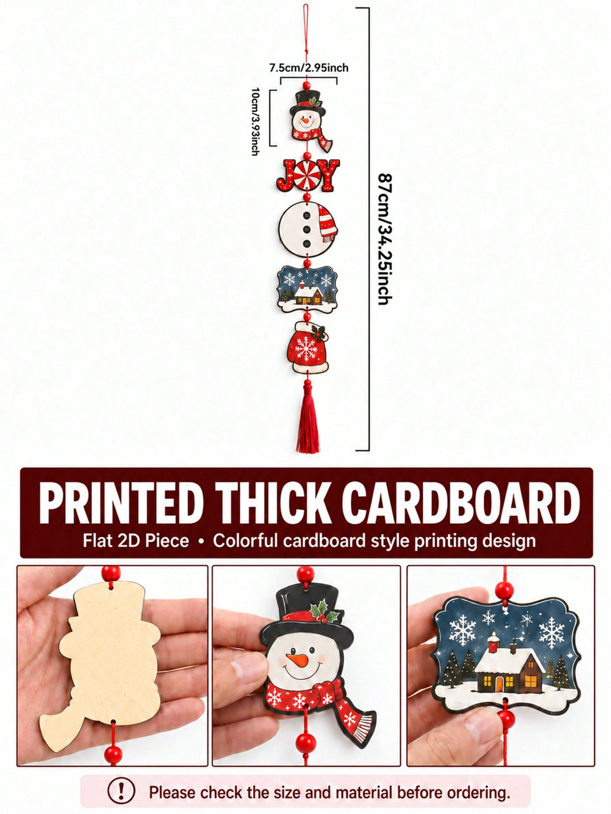 snowman joy Christmas hanging decor - photo 5