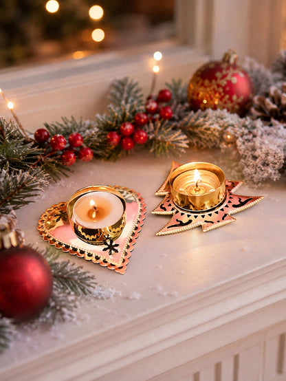 Christmas tea light holder - photo 4