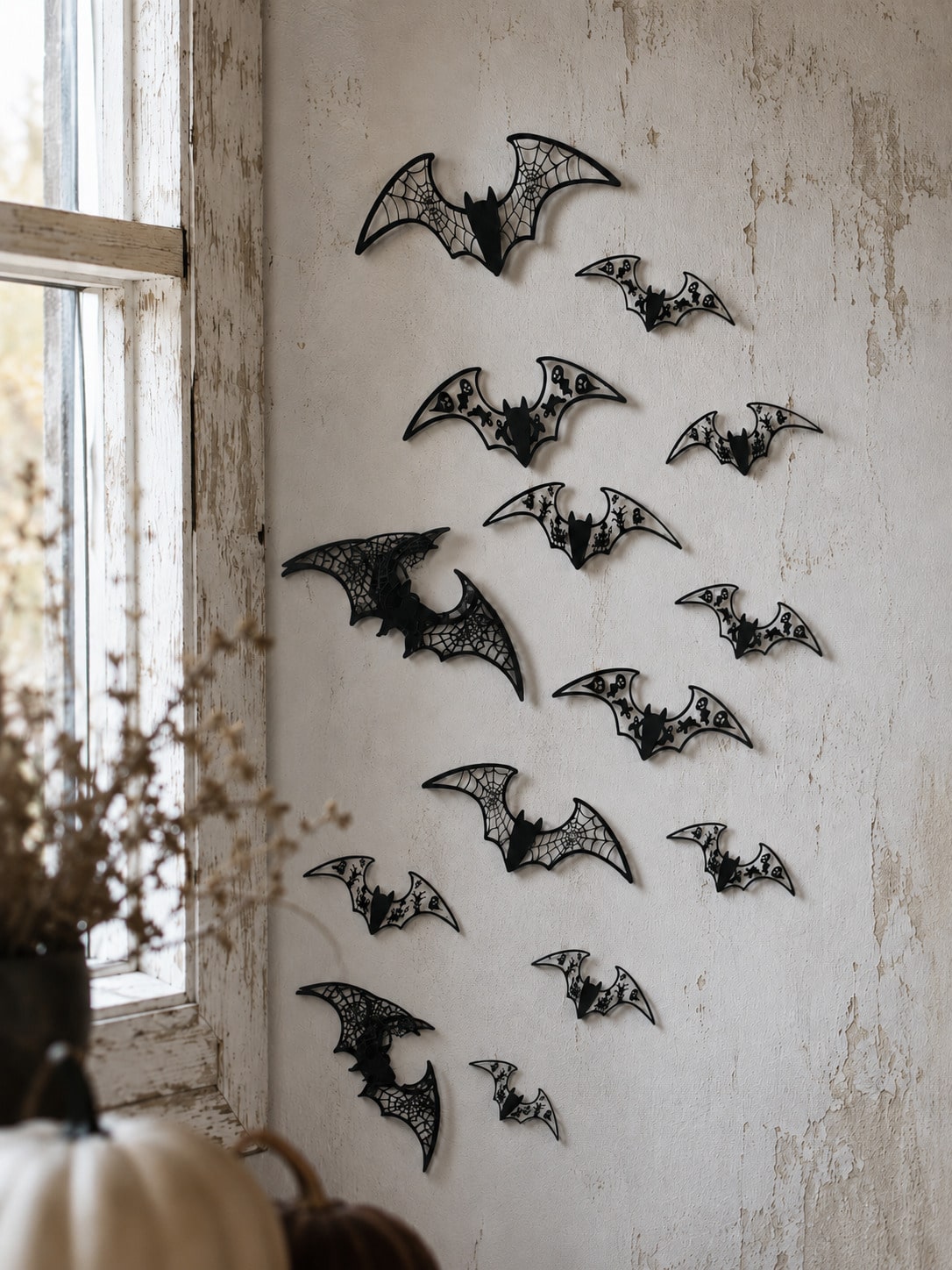 black bat wall stickers 14 pieces - photo 5