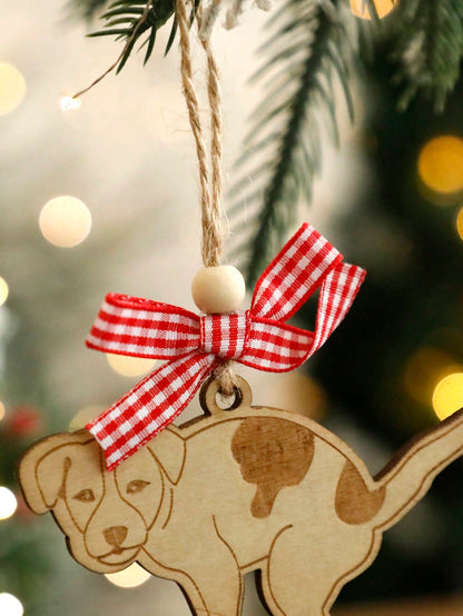 spotted puppy Christmas ornament - photo 5