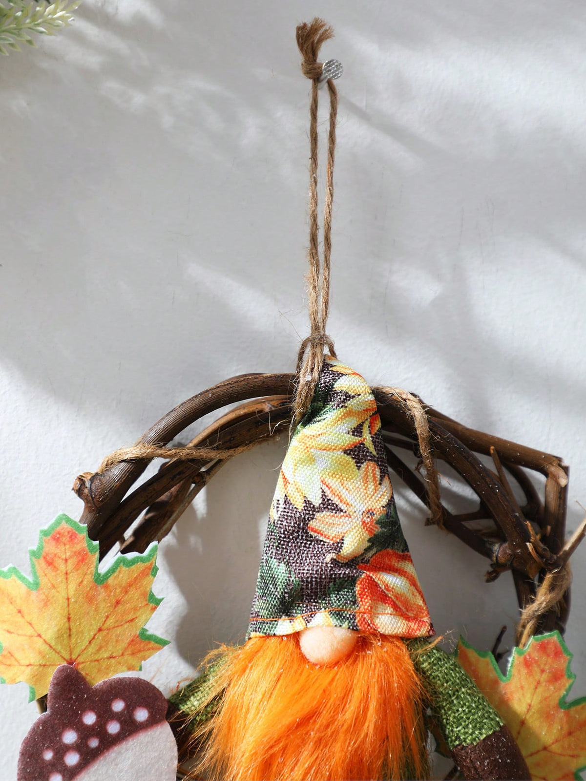 fall gnome mini wreath - photo 5