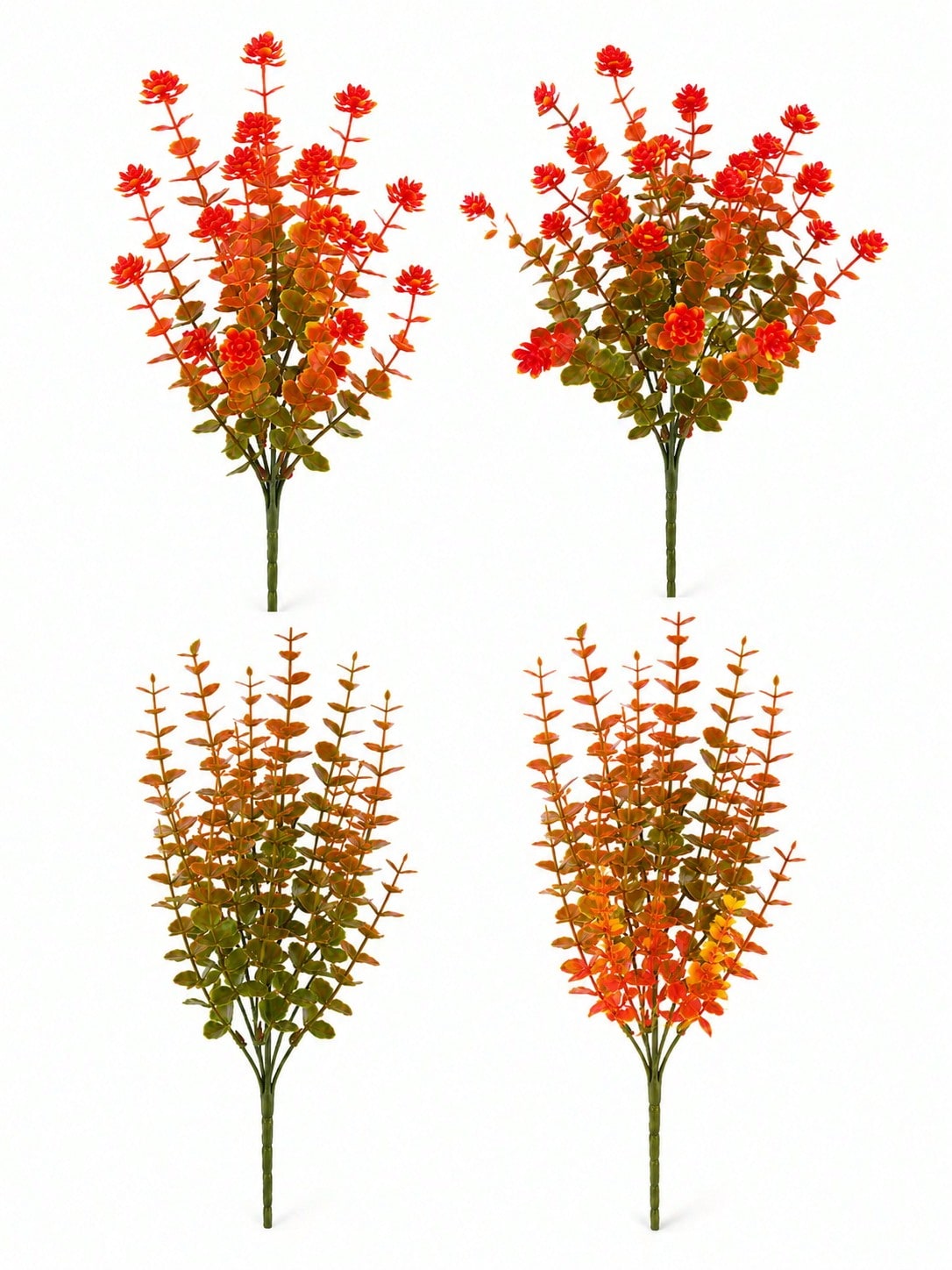fall artificial flower bush - photo 4
