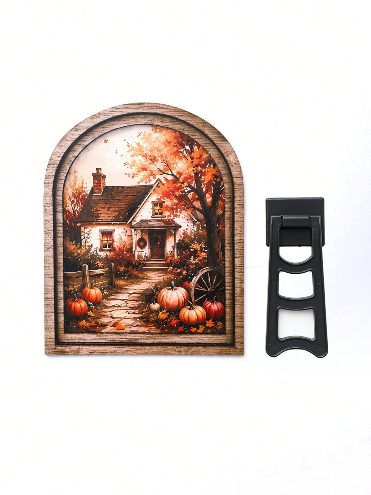fall farmhouse arch tabletop sign - photo 6
