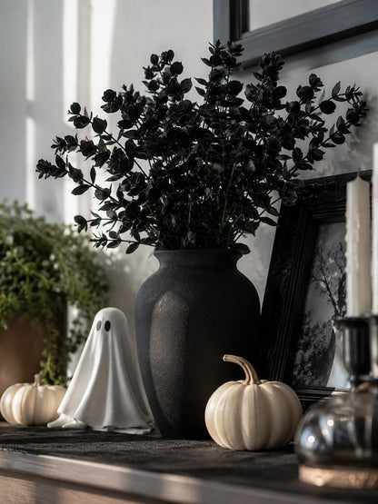 black artificial greenery Halloween - photo 6
