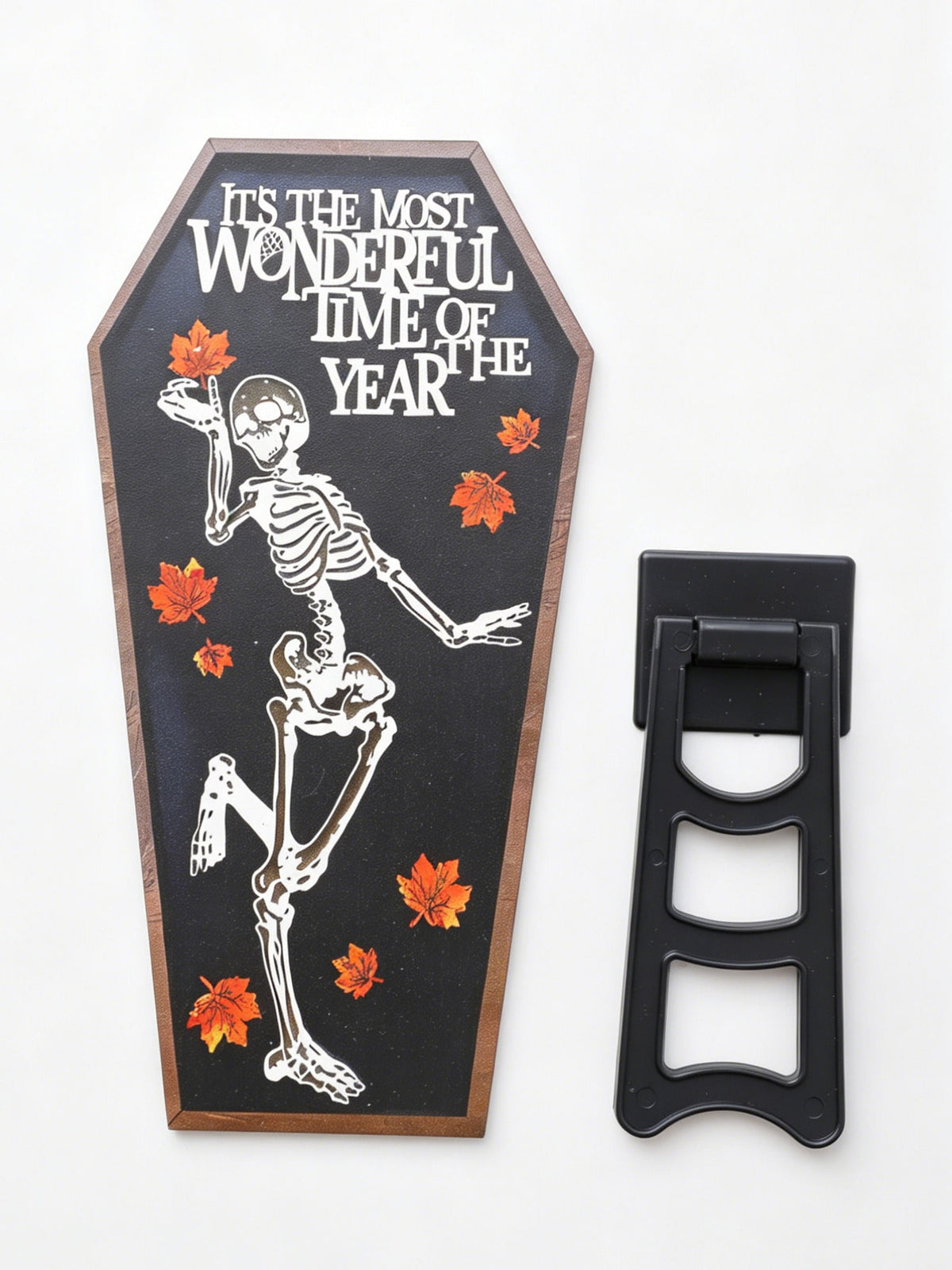 dancing skeleton coffin sign - photo 5
