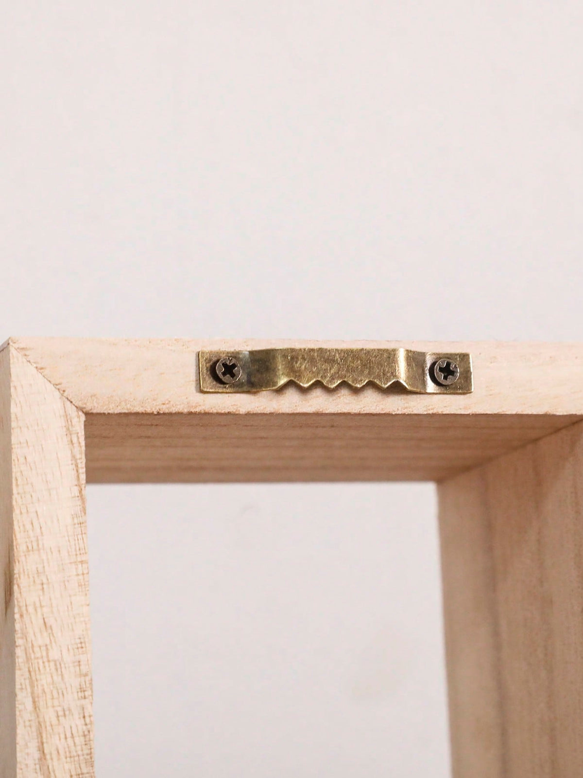 square wood shadow box shelf - photo 5