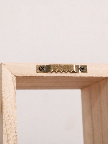 square wood shadow box shelf - photo 5