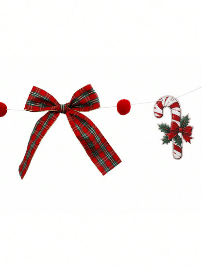 gingerbread candy cane garland - photo 6