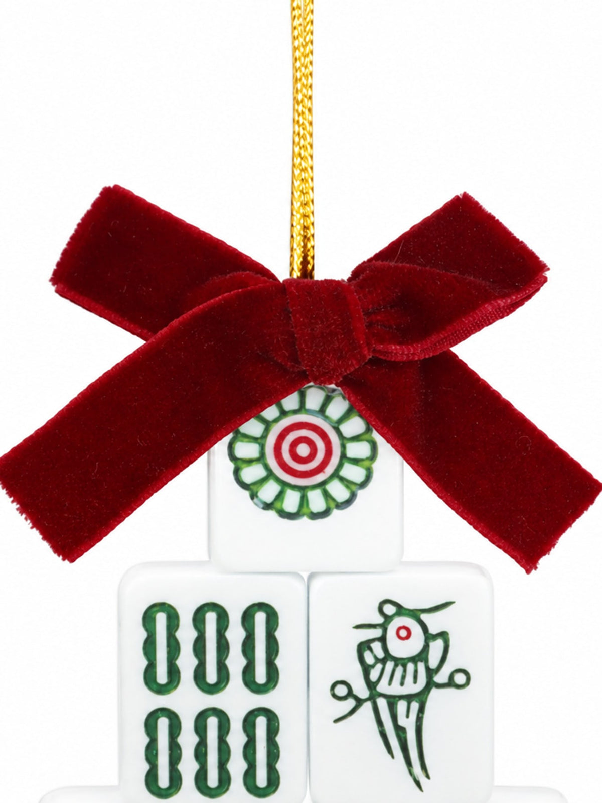 mahjong Christmas ornament - photo 6